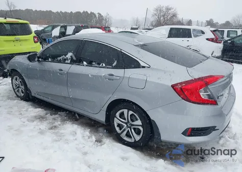 2018 Honda Civic Lx из США, поврежденный, VIN 19XFC2F58JE204666
